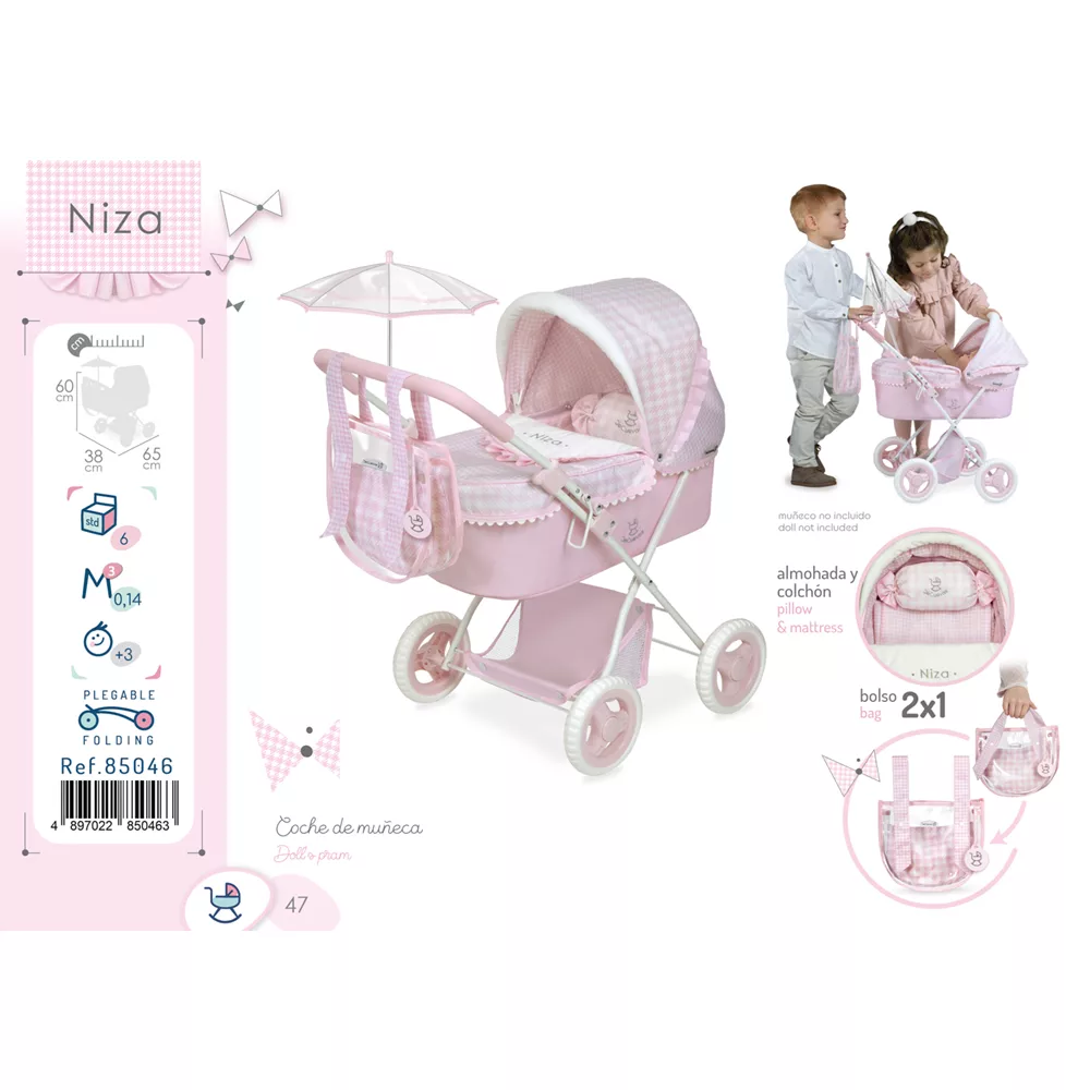 Niza Coche Capota Plegable con Sombrilla - Image 8