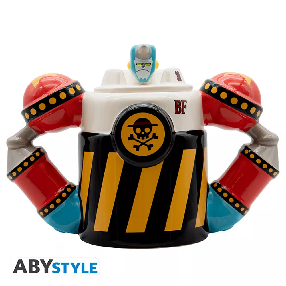 One Piece Franky Iron Pirate Taza 3D 450 ml