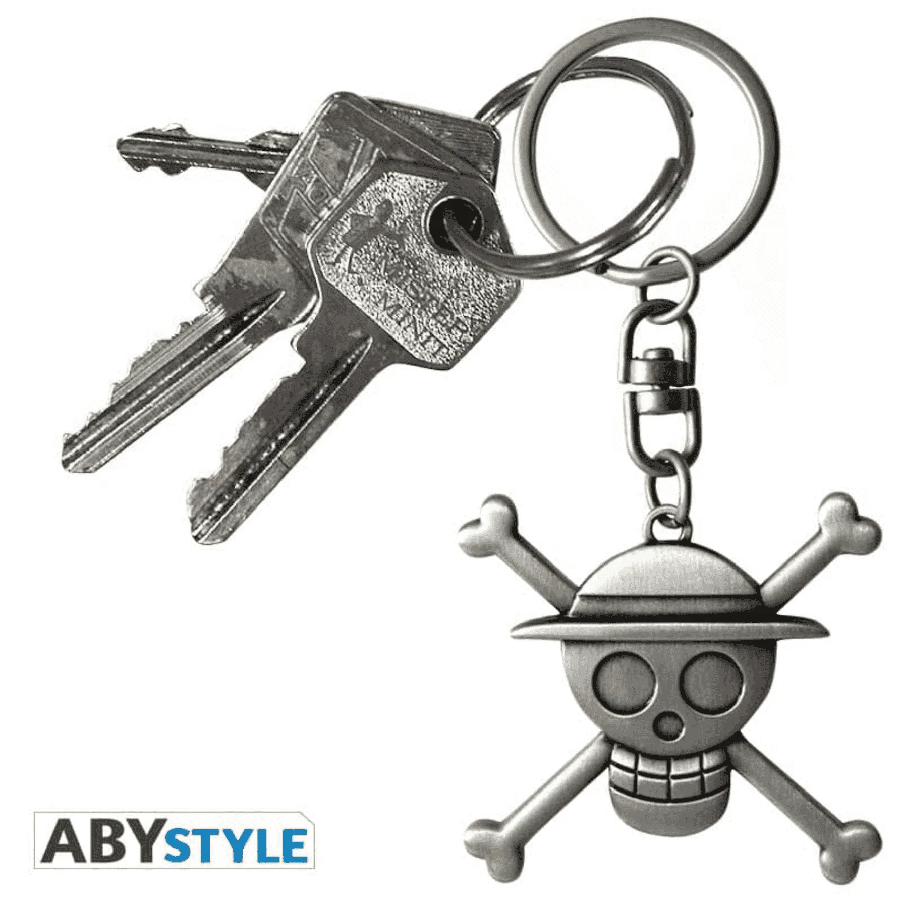 One Piece Llavero 3D Calavera de Luffy - Image 2