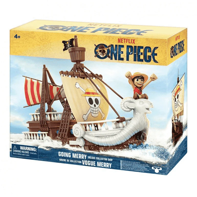 One Piece Playset Going Merry Crew Barco con Figuras Luffy Tripulación Juguete 4 años - Image 5