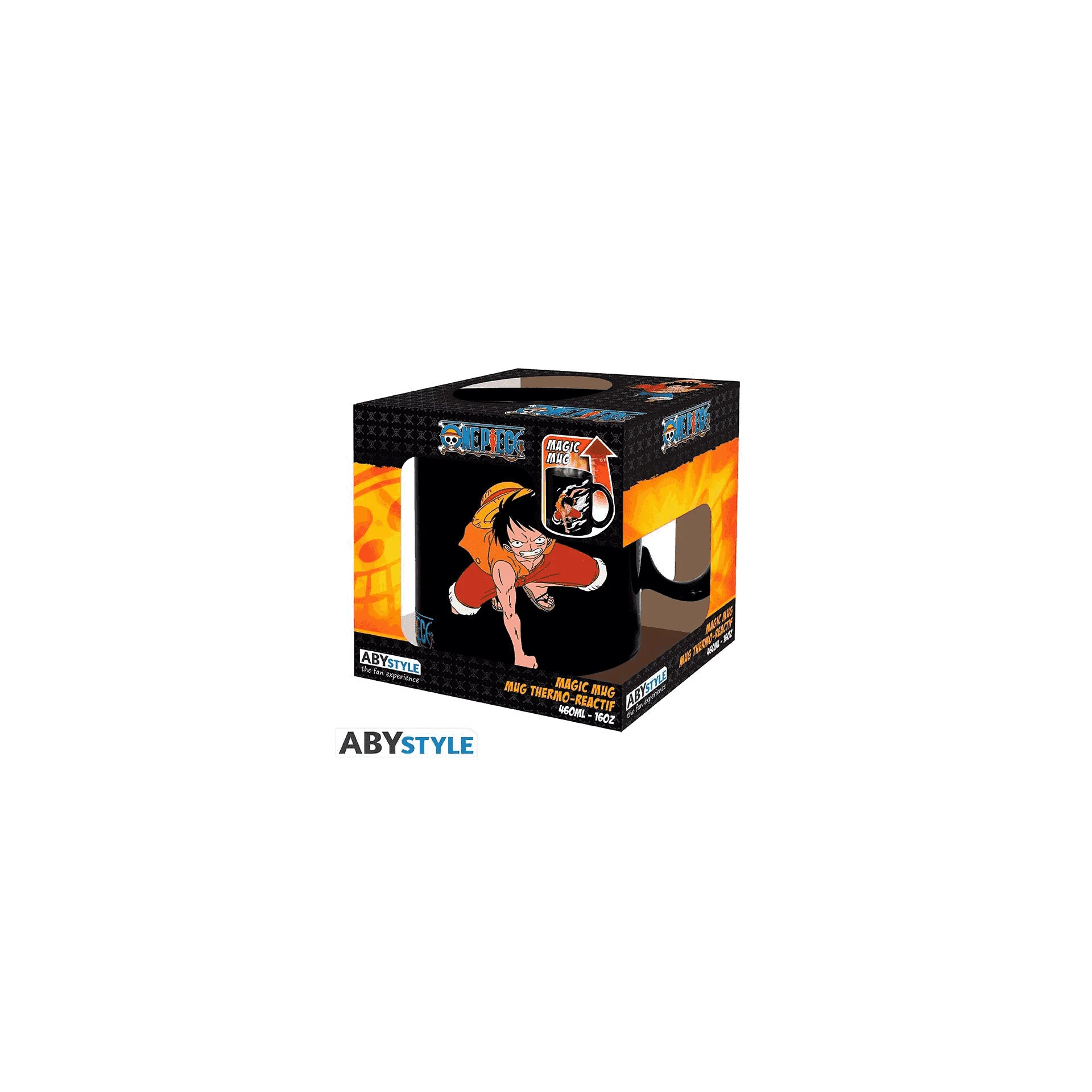 ONE PIECE  Taza mágica  Luffy & Ace  460 ml - Image 4