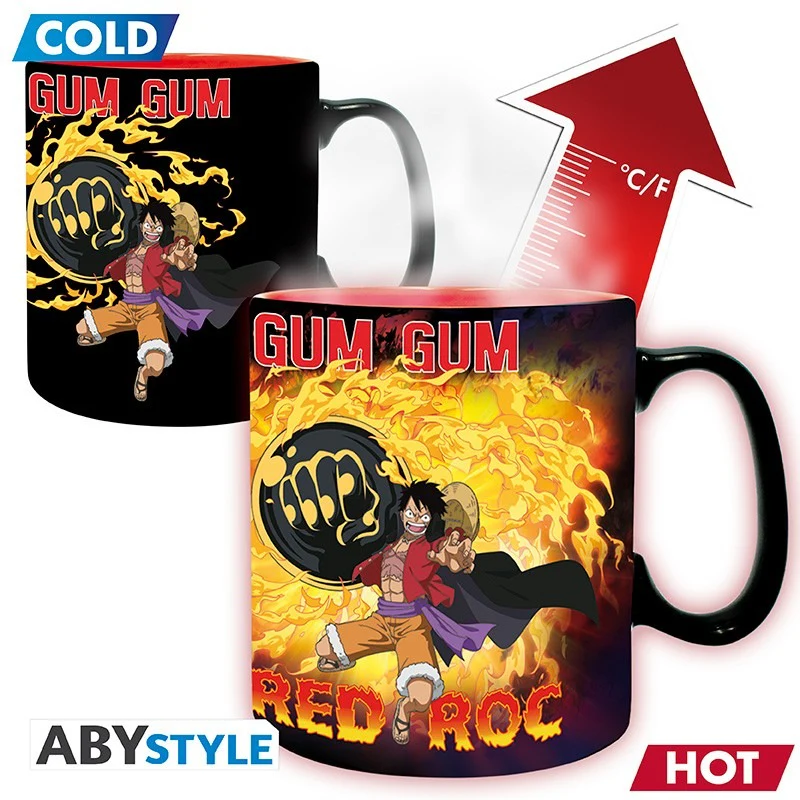 ONE PIECE  Taza magica Luffy vs Kaidou 460 ml - Image 2