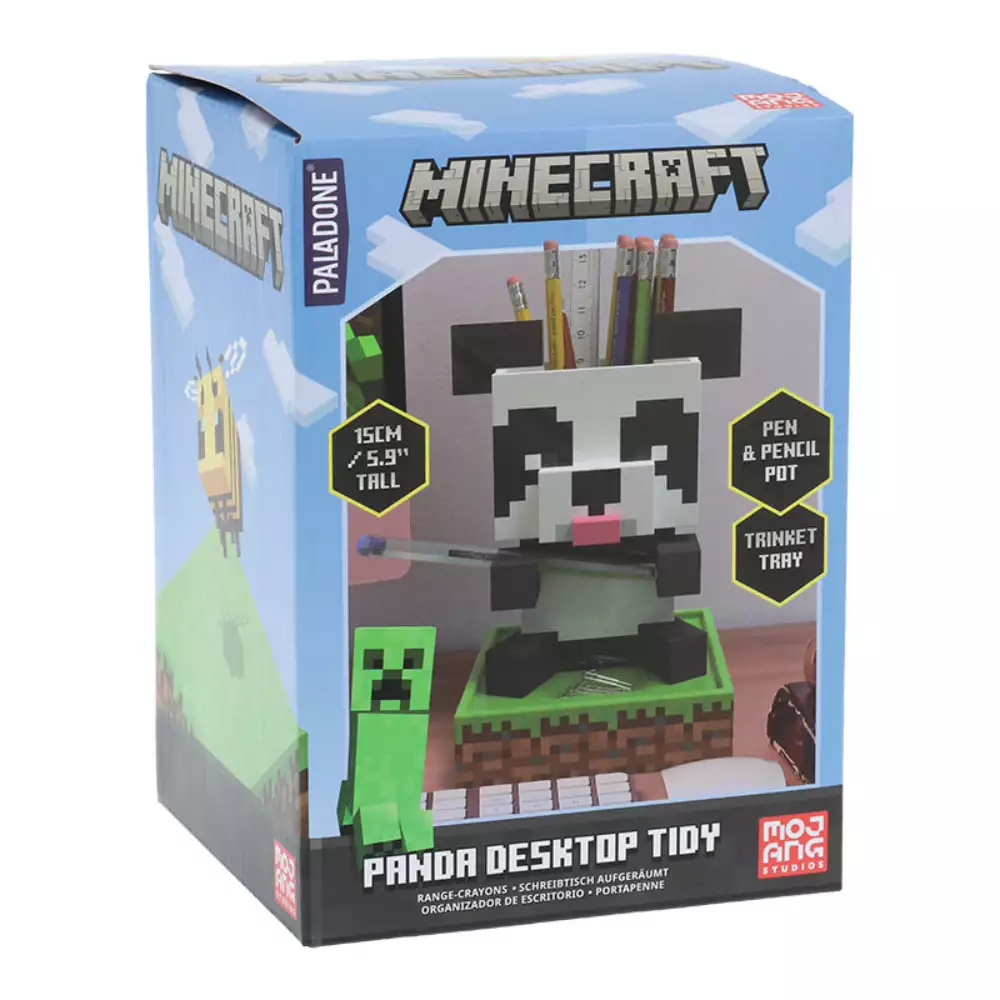 Organizador de escritorio Panda Minecraft 15 cm - Image 4