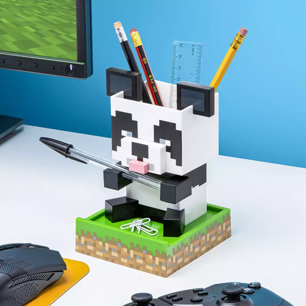 Organizador de escritorio Panda Minecraft 15 cm - Image 5