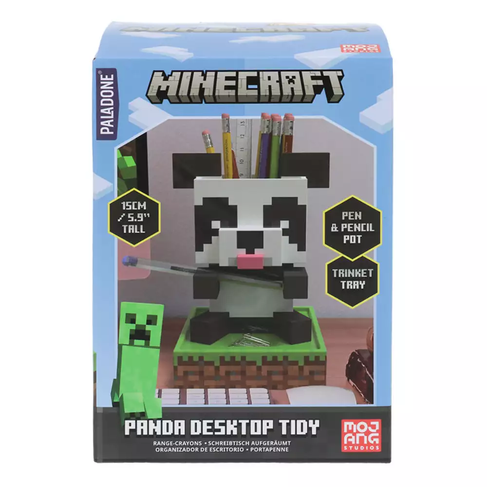Organizador de escritorio Panda Minecraft 15 cm - Image 6