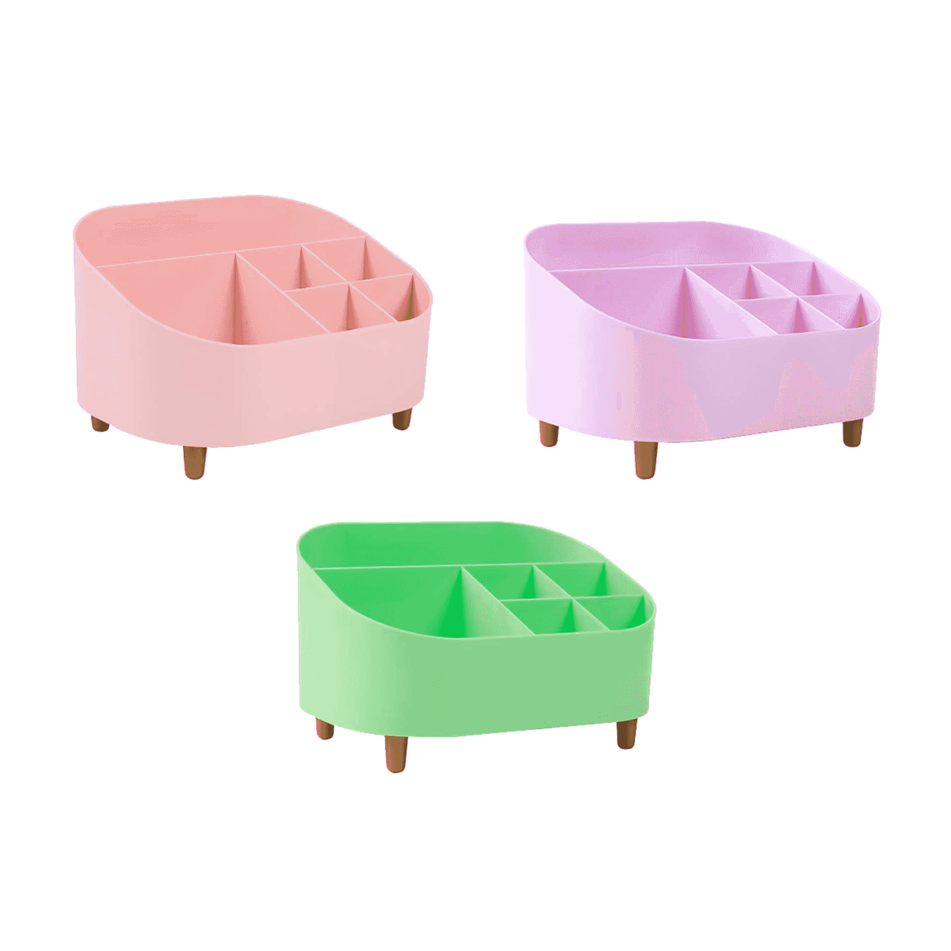 Organizador de Maquillaje Ovalado Diferentes Modelos