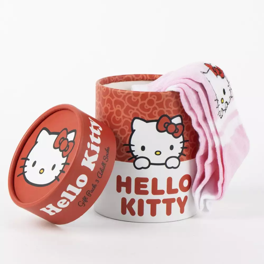 Pack 3 Calcetines Hello Kitty Talla 36-43