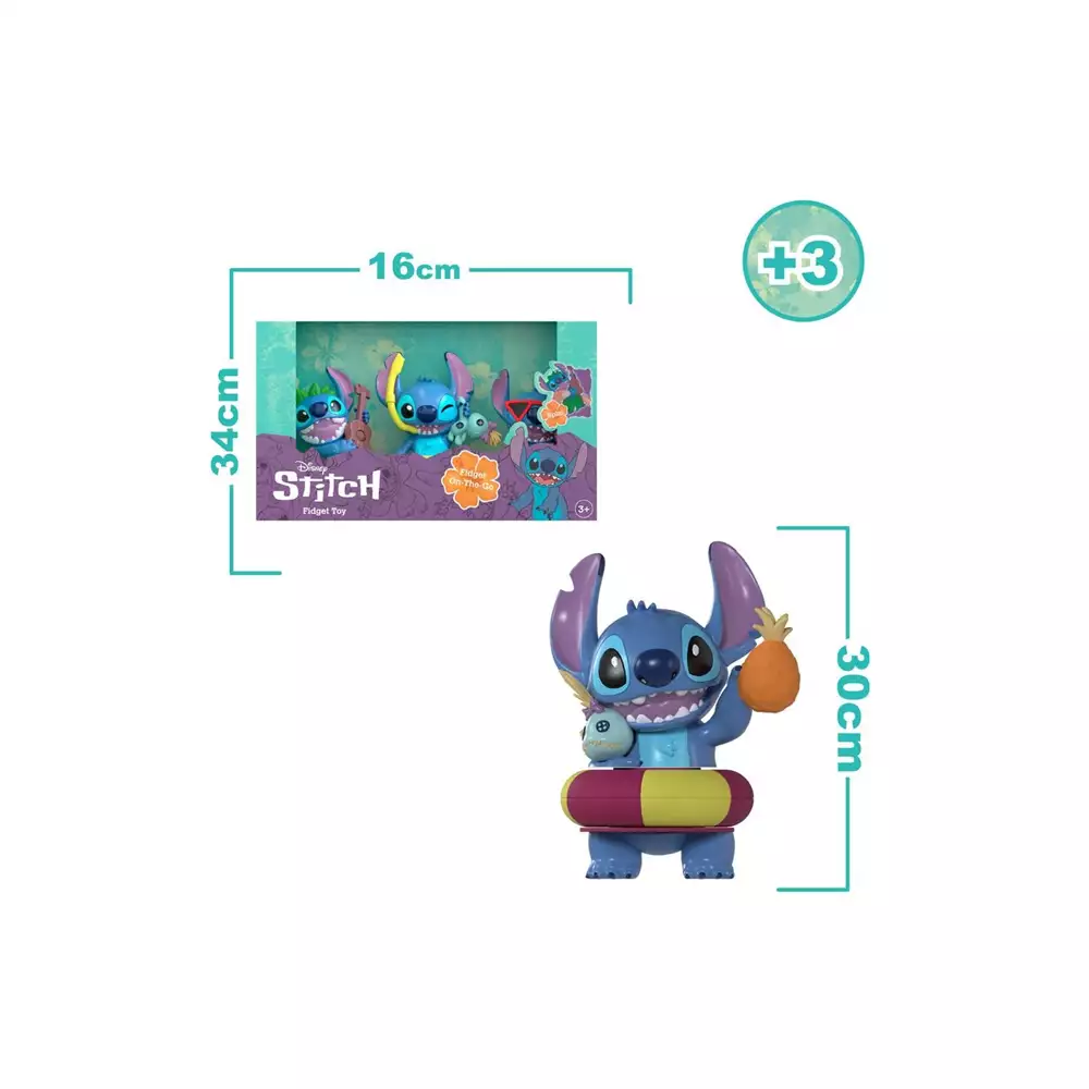 Pack 3 Figuras Stitch Surtido – Disney colección - Image 3