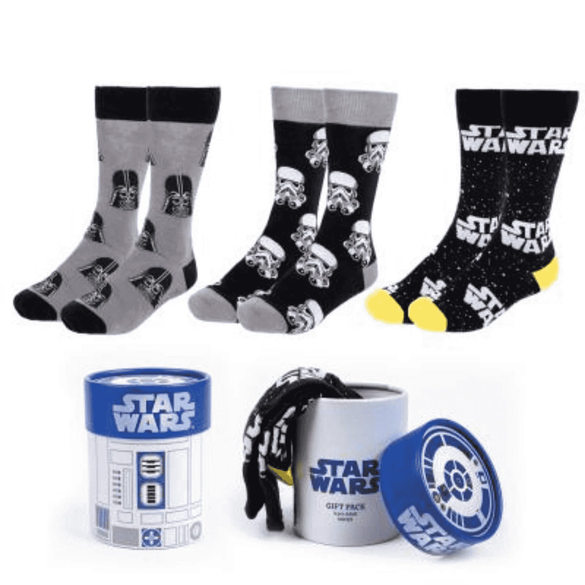 Pack Calcetines 3 Piezas Star Wars - Talla 38-45