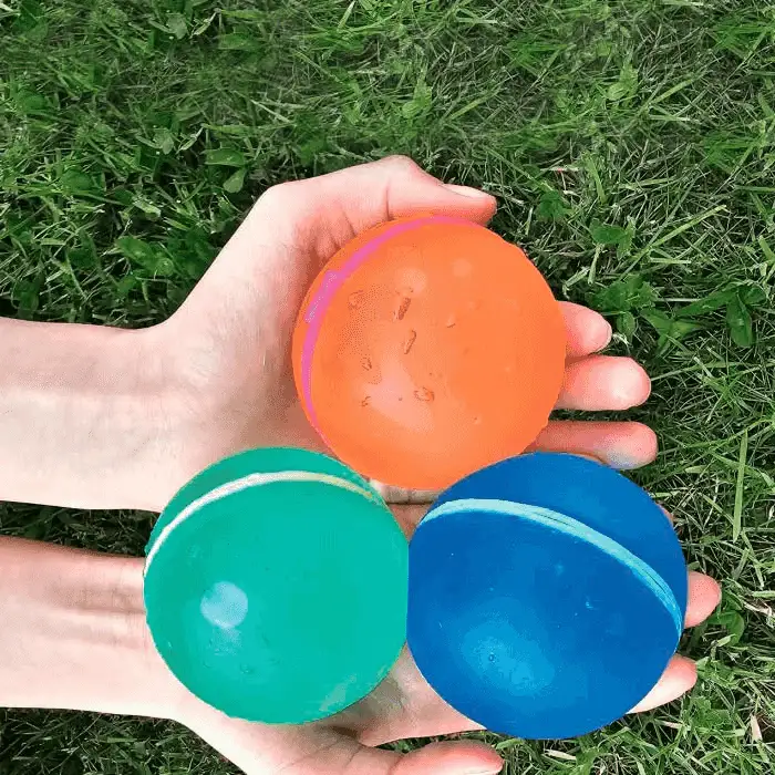 Pack de 12 Bolas de Agua Reutilizables con Cierre Magnético