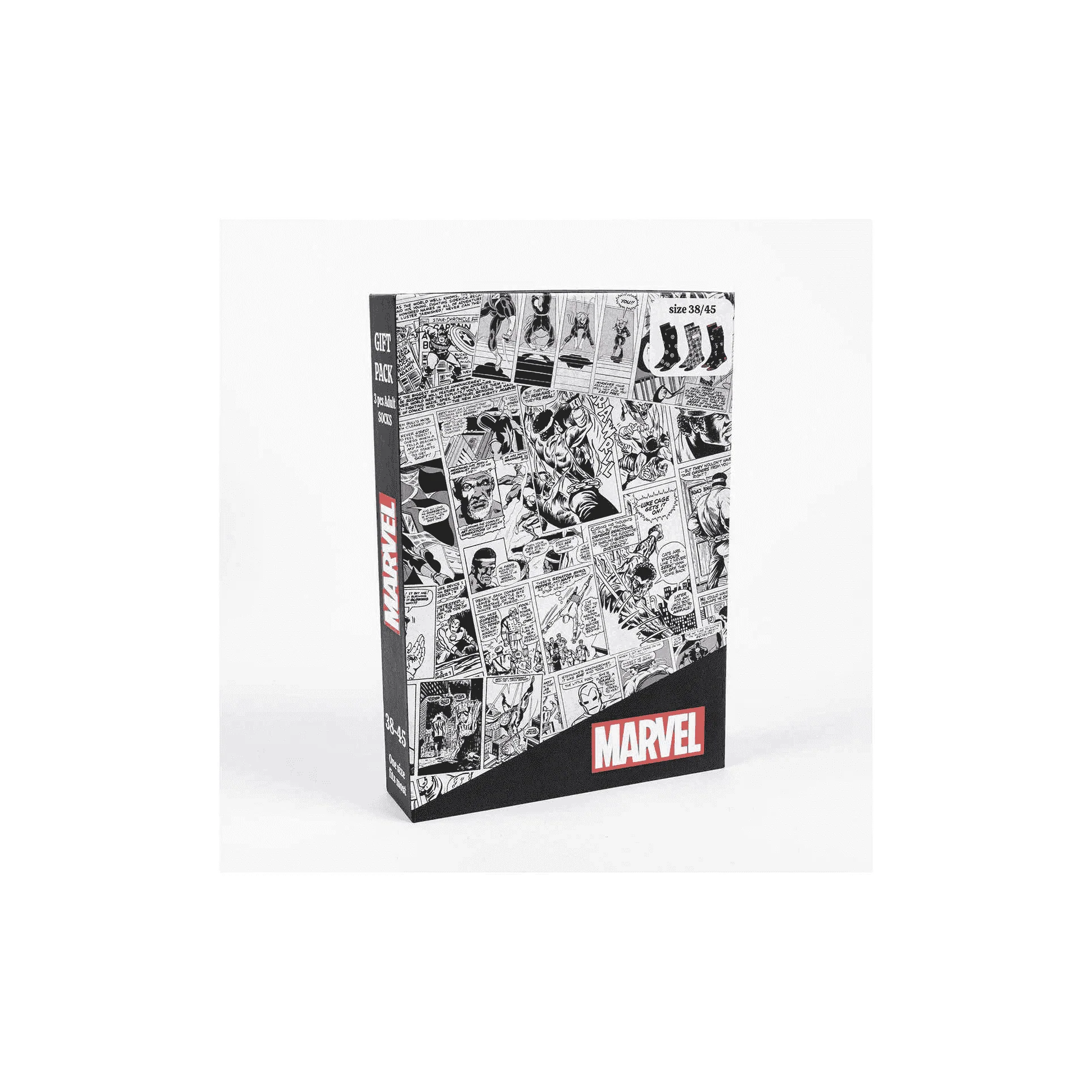 Pack de 3 Calcetines Marvel Tallas 38-45 - Image 3