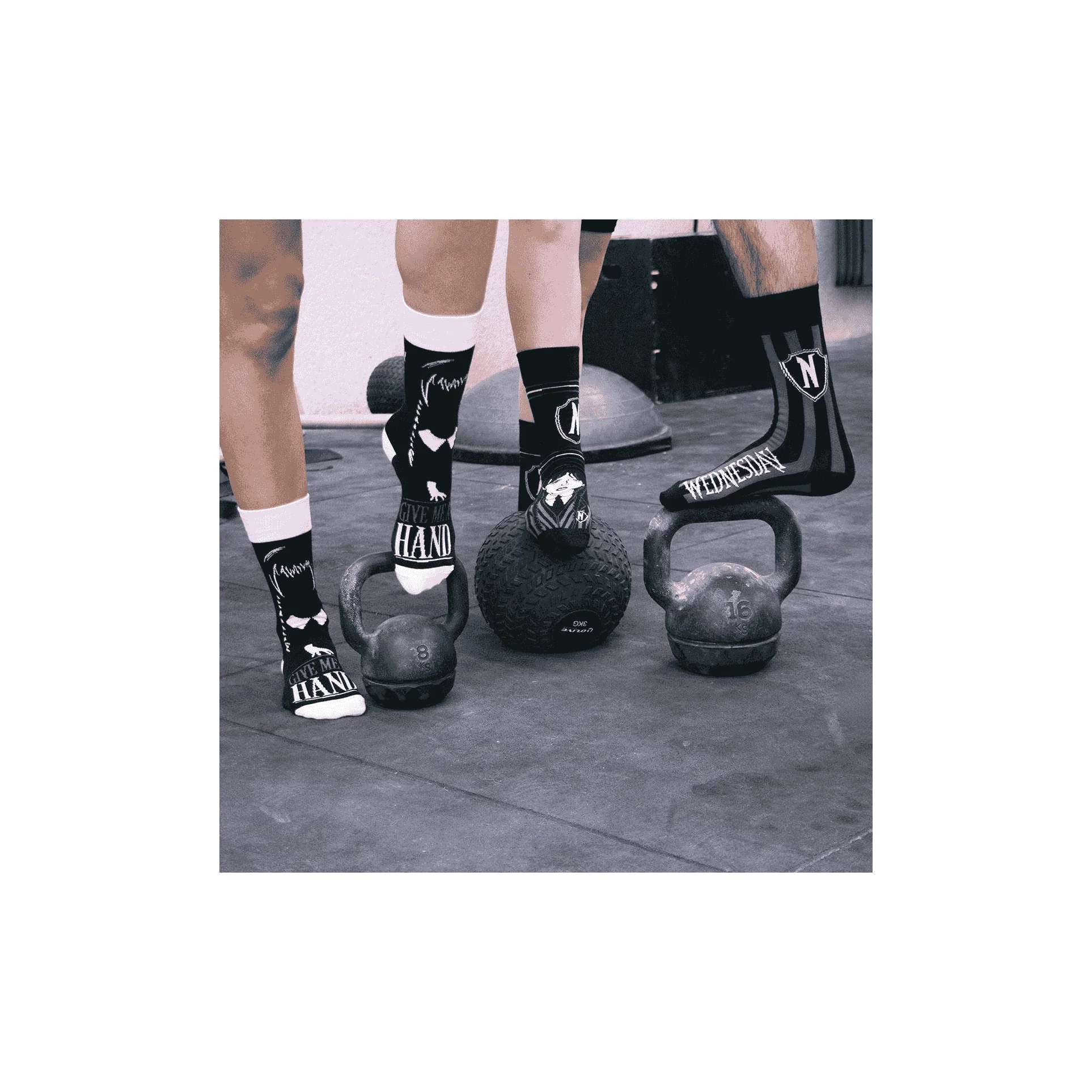 Pack de 3 Calcetines 'Wednesday'  Talla 36-43 - Image 5