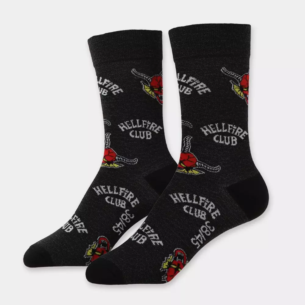 Pack de 3 Pares de calcetines Hellfire Club Stranger Things 38-45 - Image 5