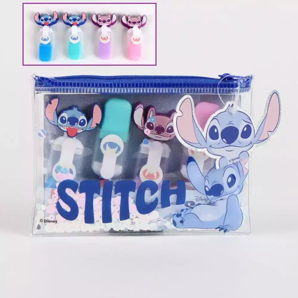 Pack de 4 Subrayadores Stitch