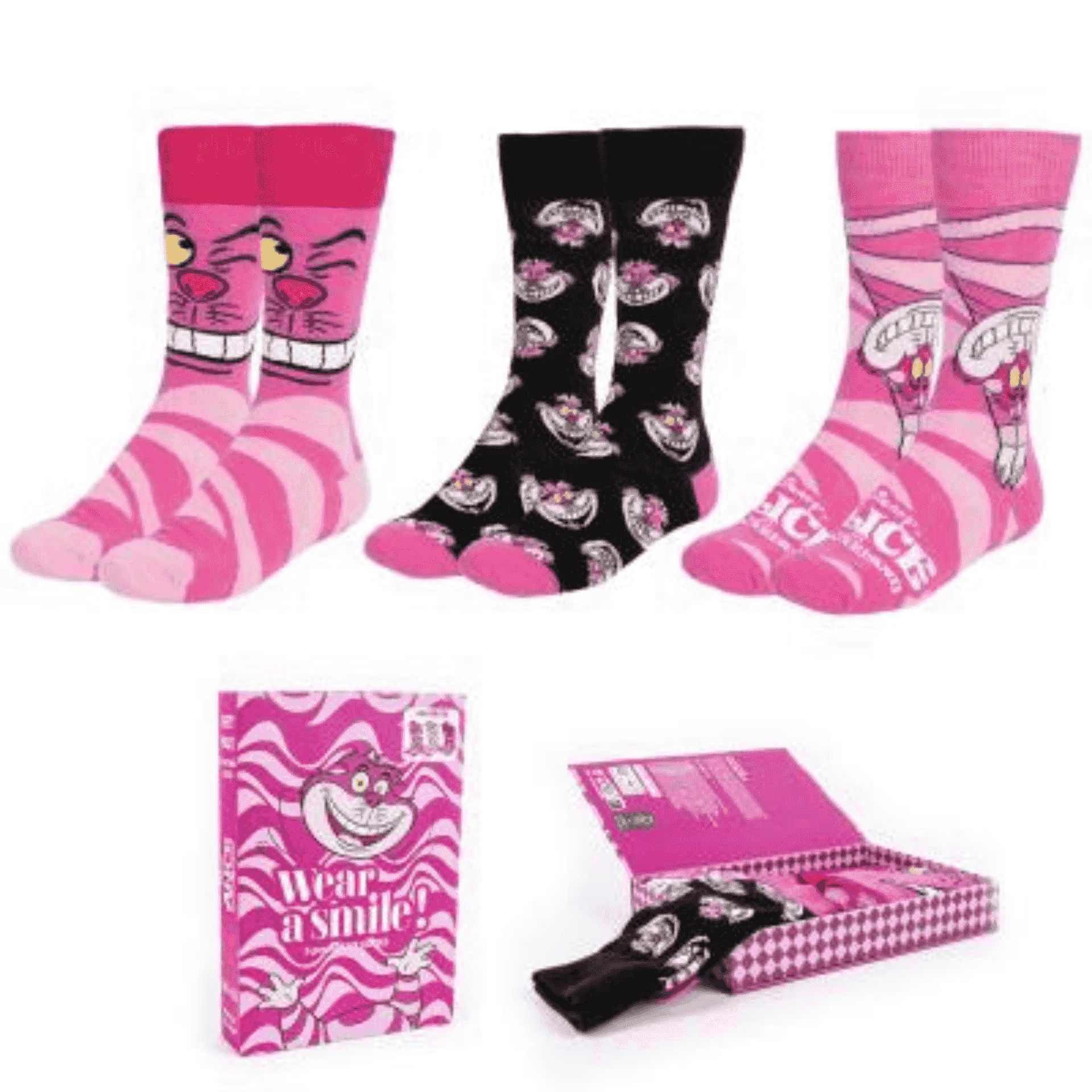 Pack de Calcetines Disney Gato de Cheshire