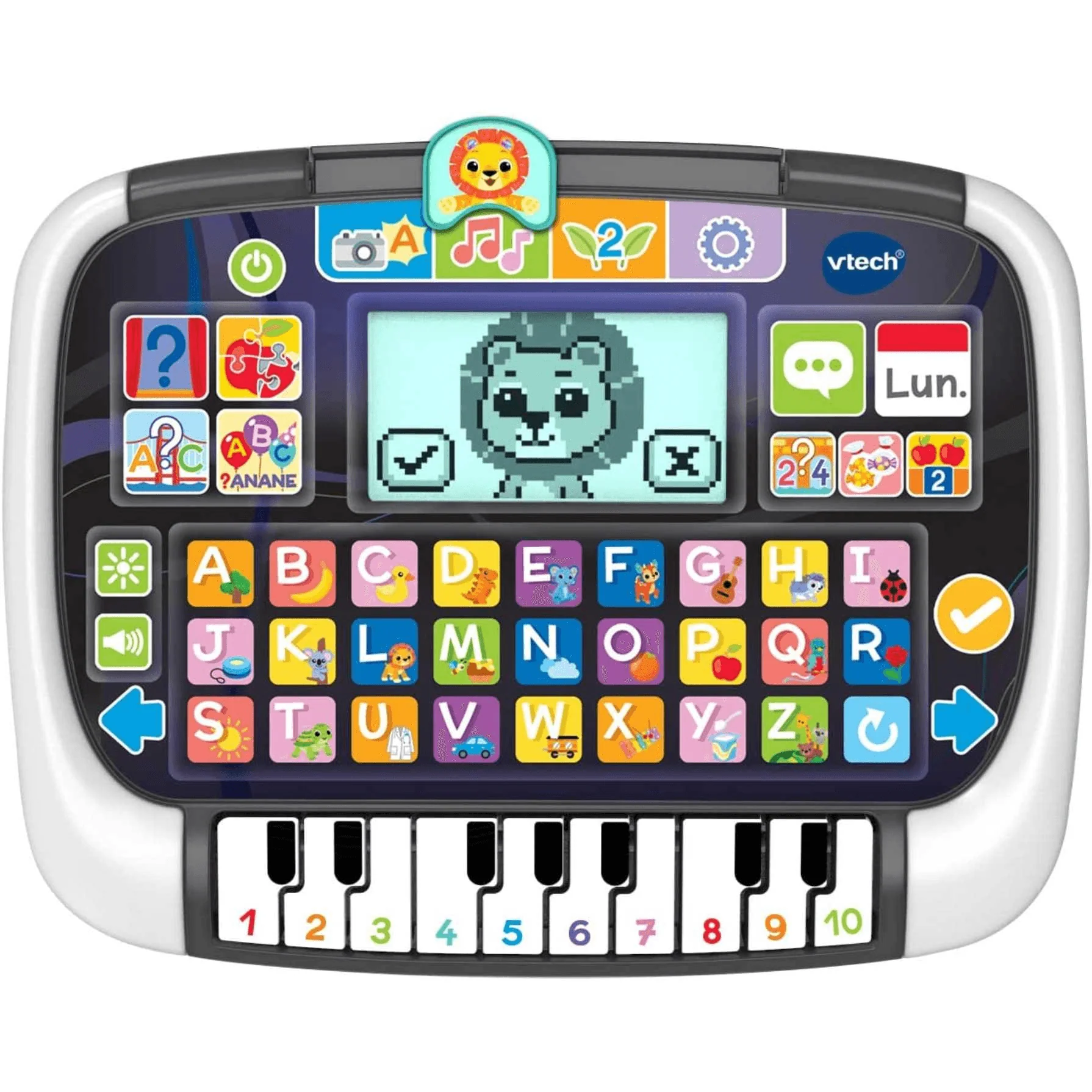 Panel Educativo con Piano Tablet Infantil Multi-app