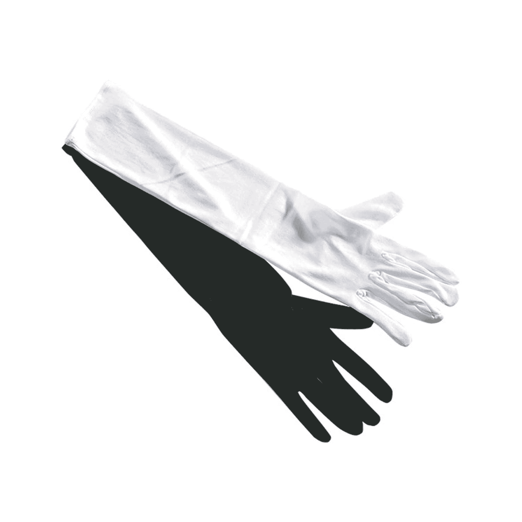 Par De Guantes Blancos Largos