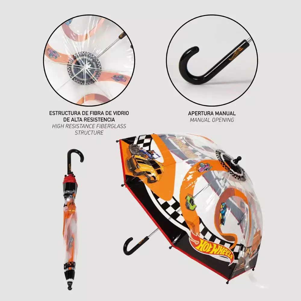 Paraguas burbuja Hot Wheels - Image 3