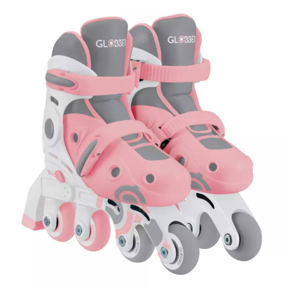 Patines en Línea Evolutivos T30-33 Rosa Pastel Globber