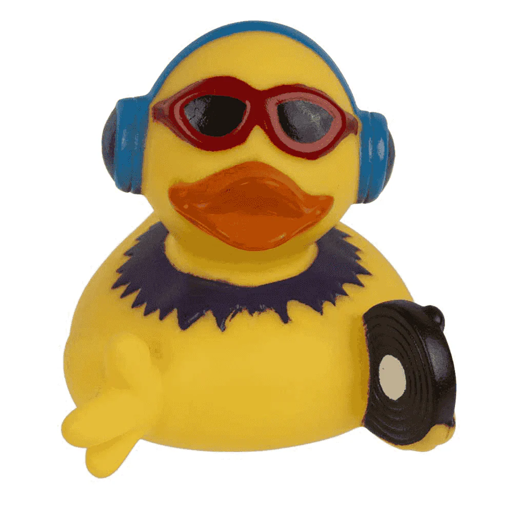 Pato de Baño Hip Hop 9 cm – Juguete de baño divertido y con ritmo