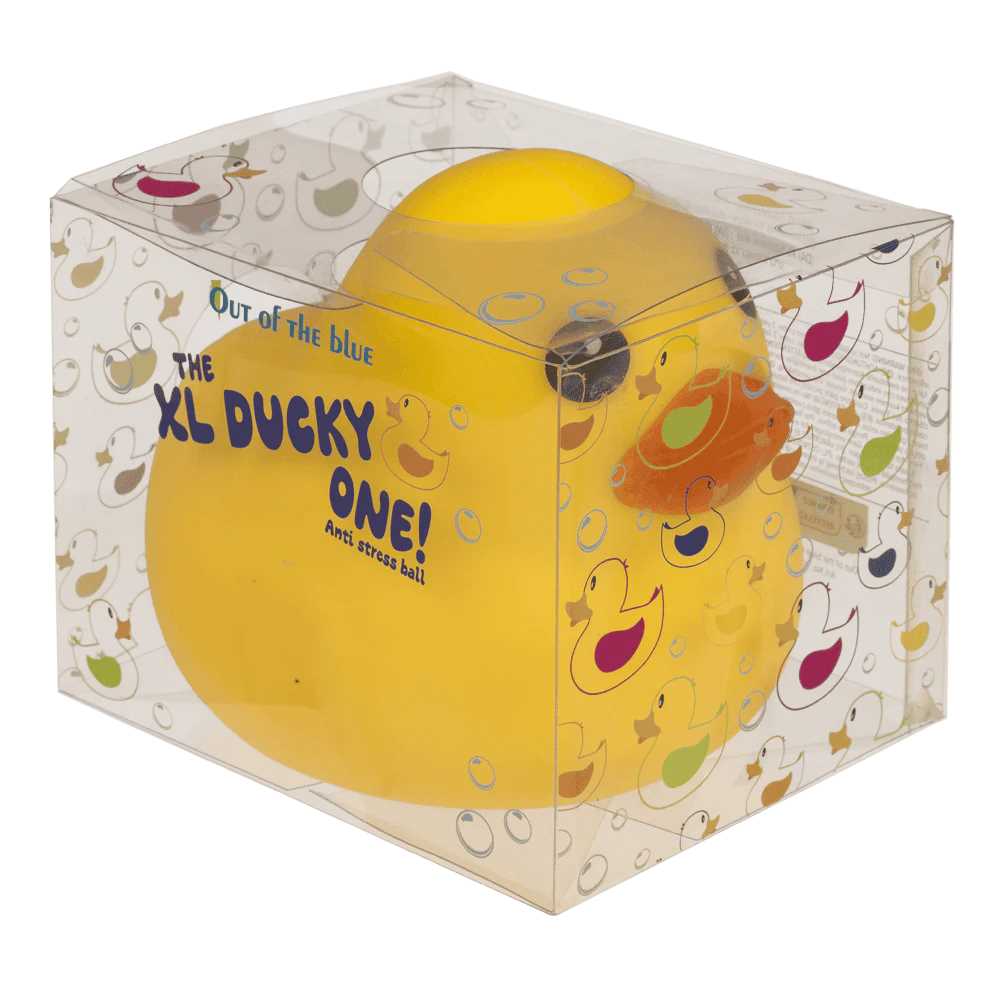 Pato XL Squeeze 17 cm – Juguete blandito antiestrés (colores surtidos) - Image 2