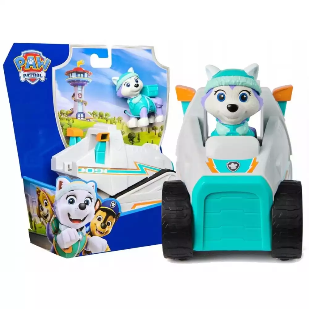 Patrulla Canina Figura Everest con Vehículo Clásico - Image 5