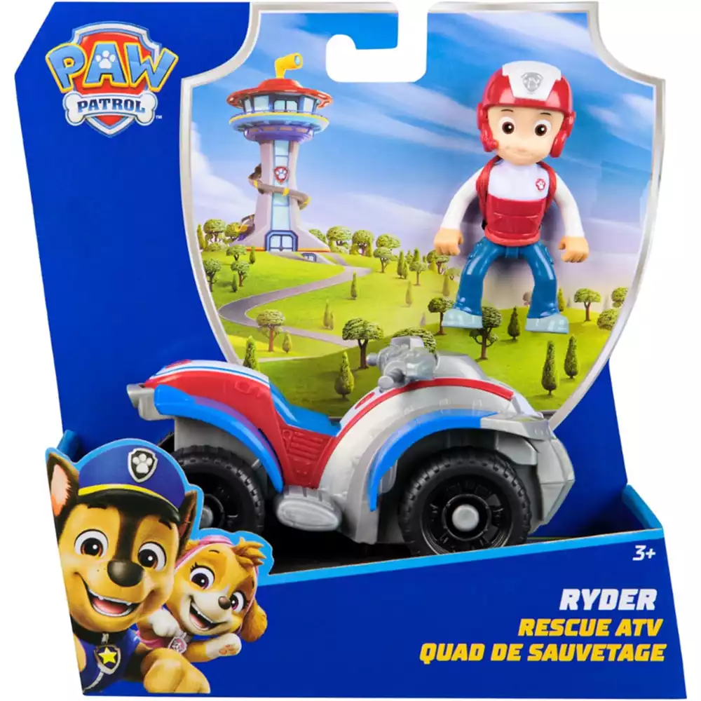 Patrulla Canina Figura Ryder con Vehículo Clásico - Image 2