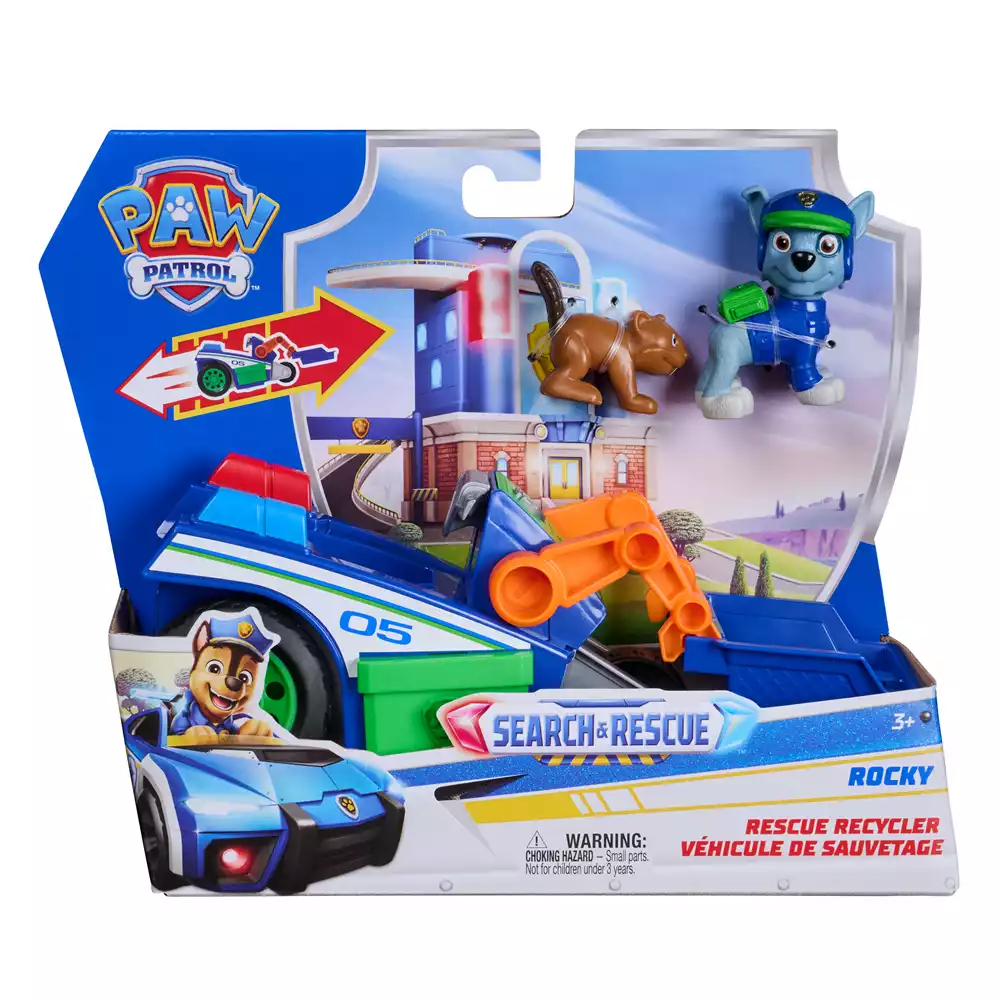 Paw Patrol Coche Policía Chase Search & Rescue