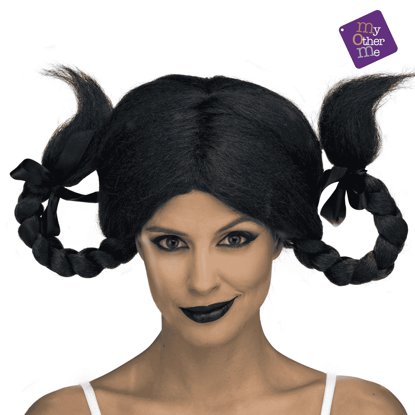 Peluca Dark pippi para disfraz