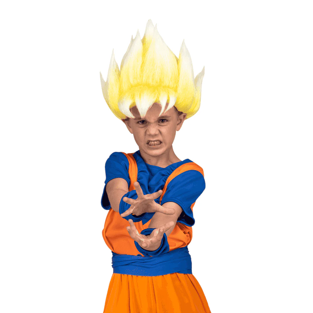 Peluca Saiyan goku para disfraz - Image 4
