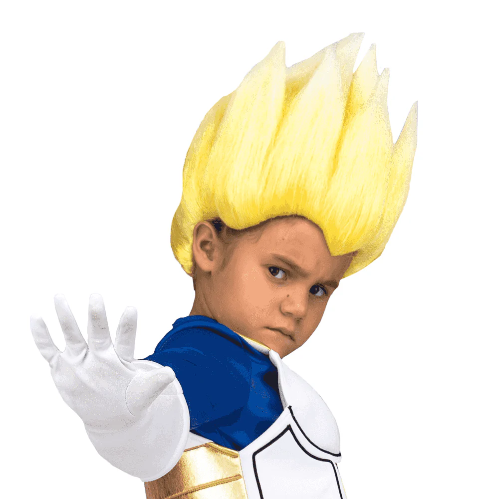 Peluca Saiyan vegeta para disfraz - Image 4