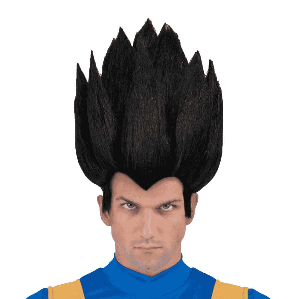 Peluca Vegeta para disfraz