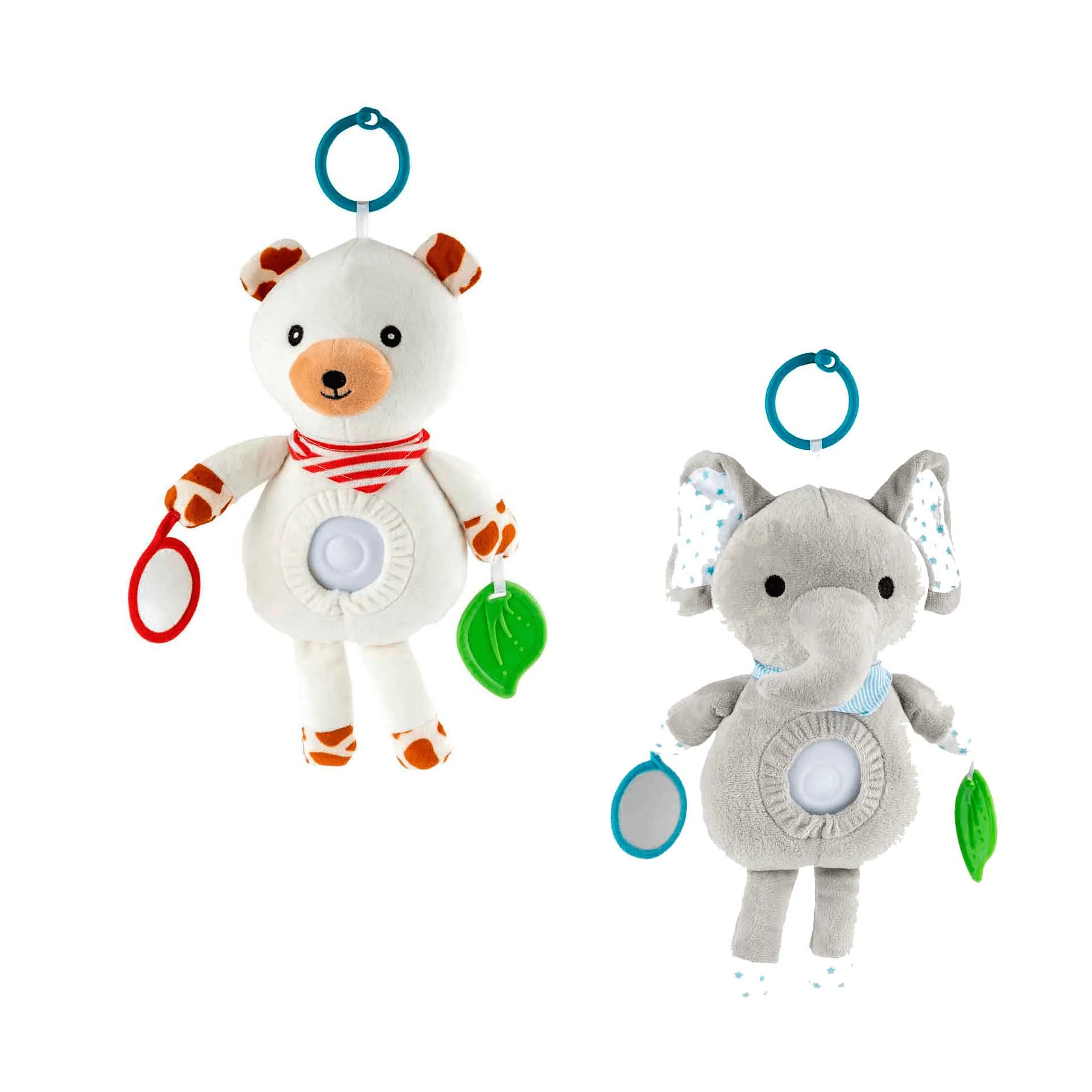 Peluche Animales Colgador Carrito Surtido