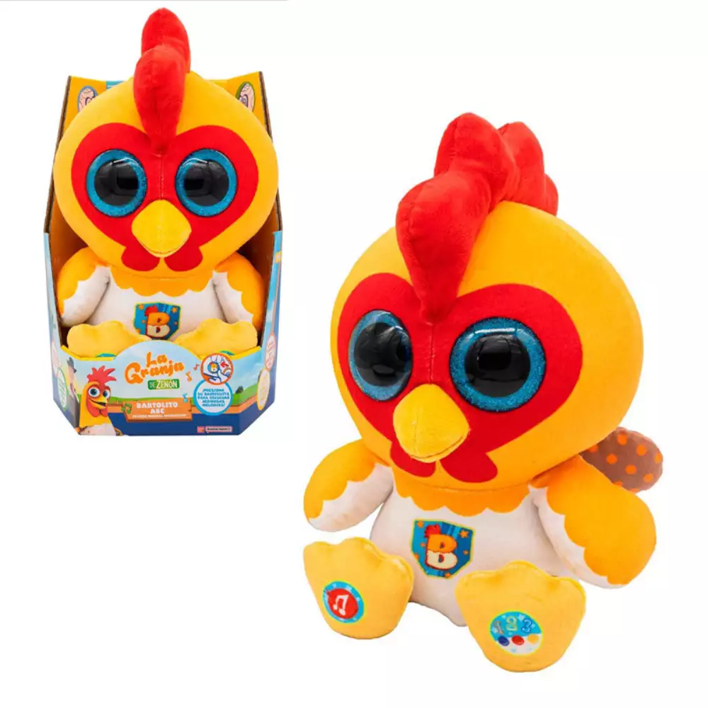 Peluche Bartolito ABC La Granja de Zenón 28 cm