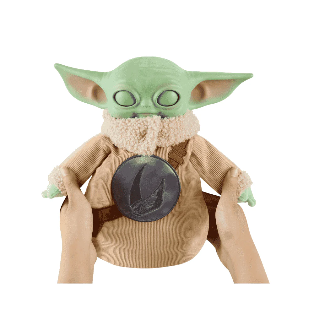 Peluche Grogu Baby Yoda Star Wars interactivo 26 cm con ojos móviles - Image 4