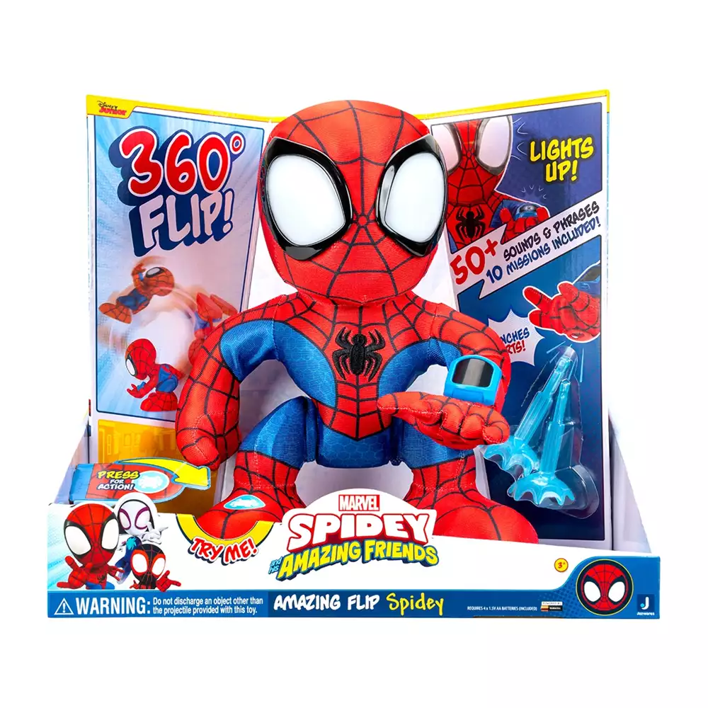 Peluche interactivo Amazing Flip Spidey and Friends - Image 4