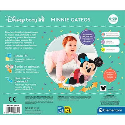 Peluche Interactivo Baby Minnie Gateos - Image 4
