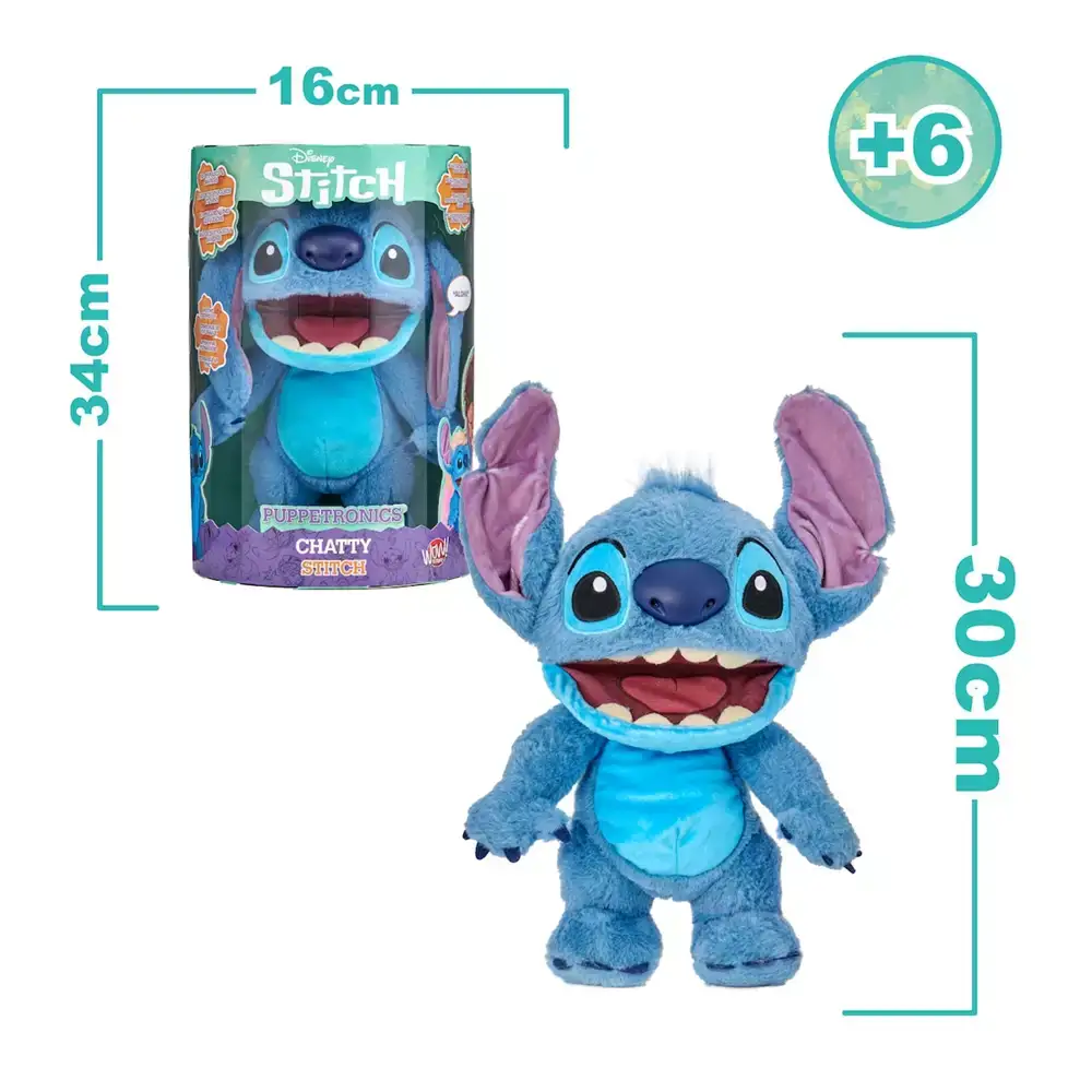 Peluche Interactivo Chatty Stitch Real FX - Image 4
