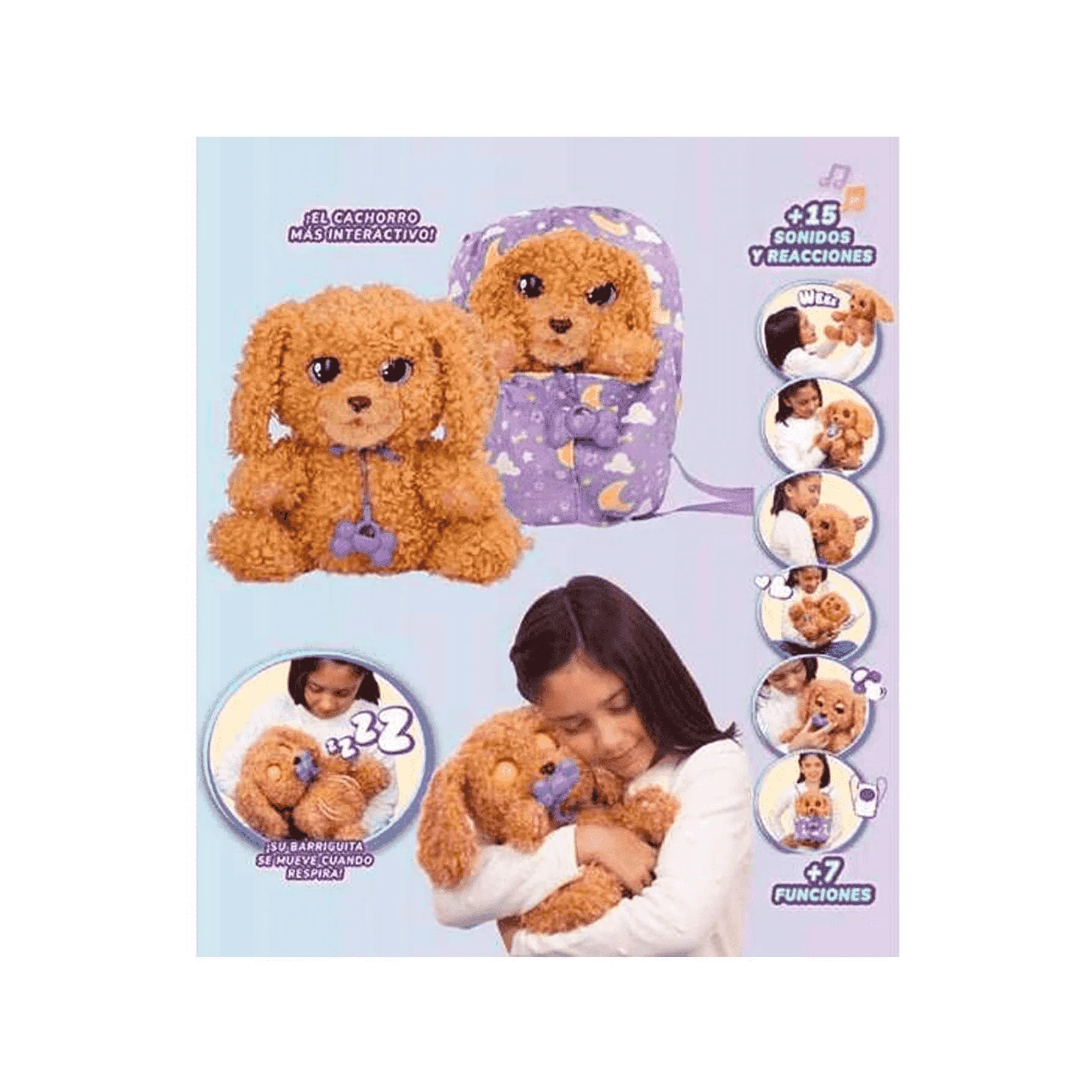 Peluche Labradoodle Love & Care para niños felices - Image 4