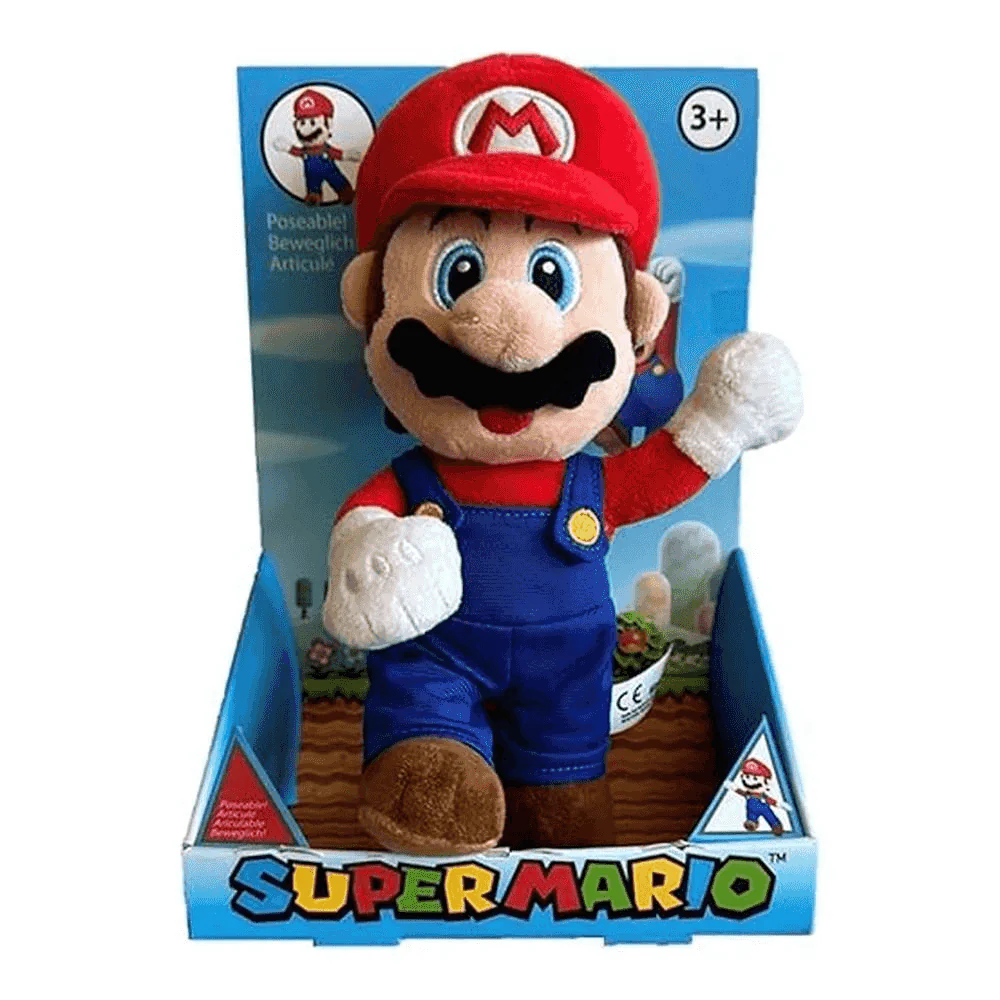 Peluche Mario Articulado 25 cm Super Mario