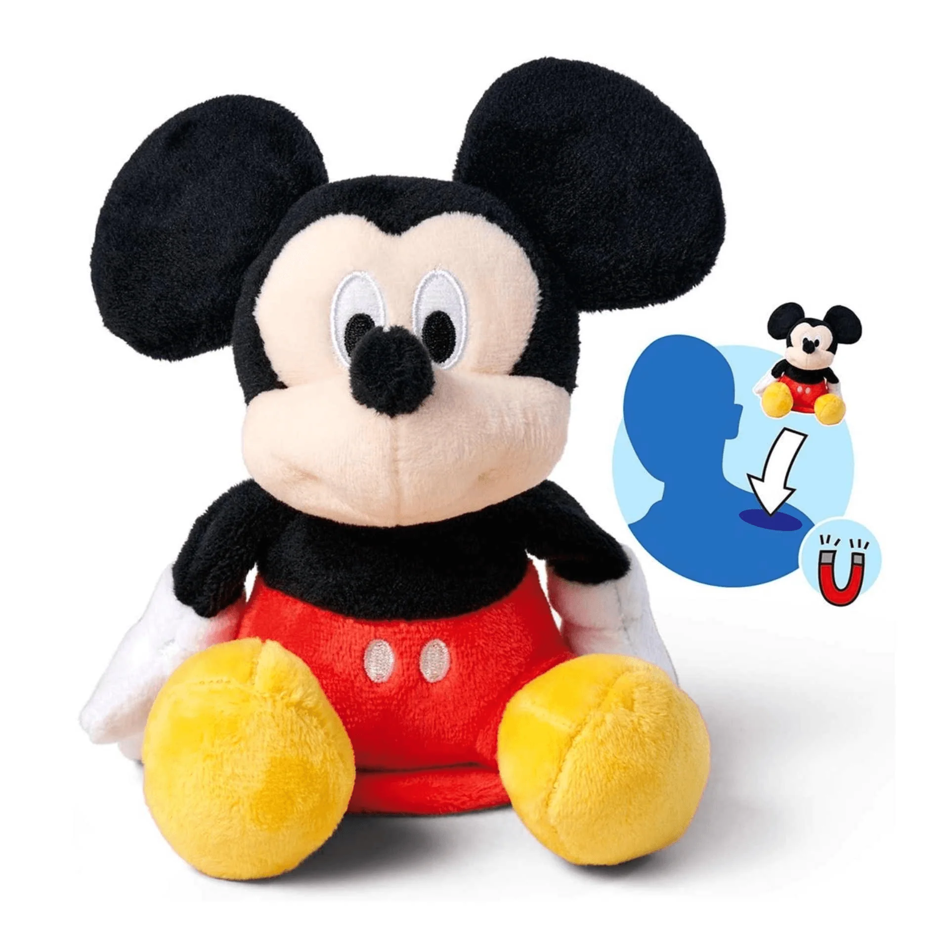 Peluche Mickey para Hombro 12 cm
