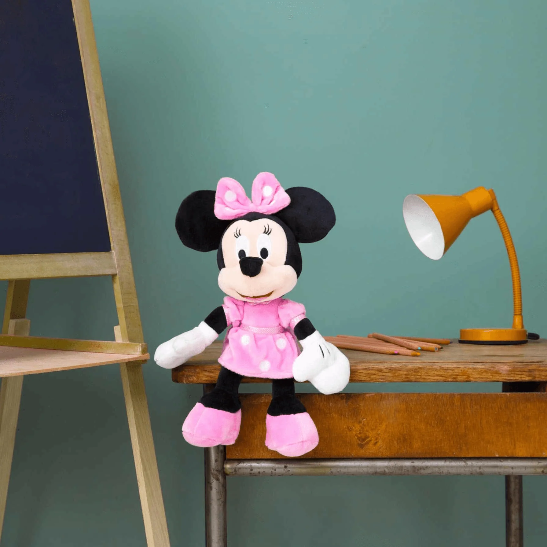 Peluche Minnie Con Vestido Rosa 25 cm - Image 4