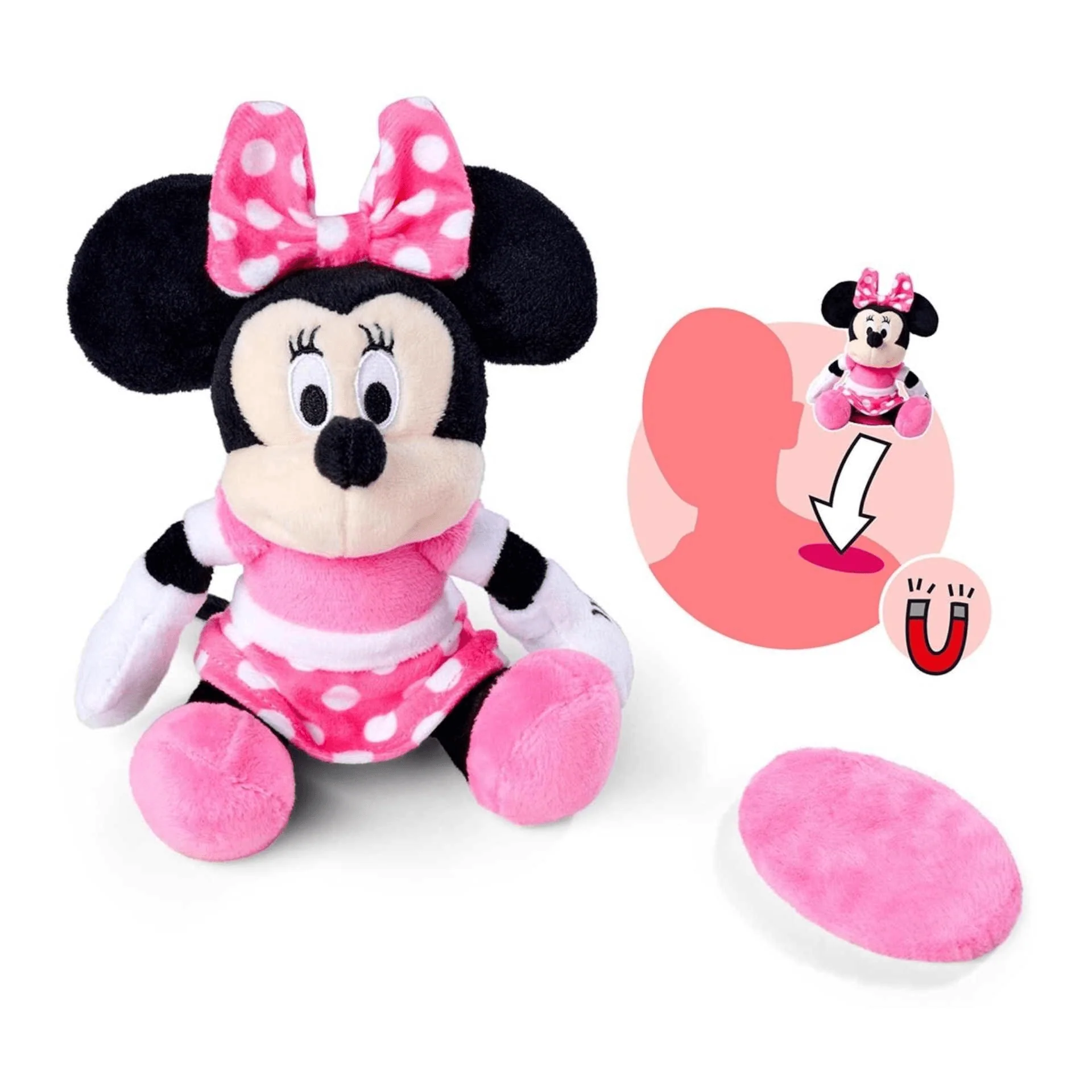 Peluche Minnie para Hombro 12 cm