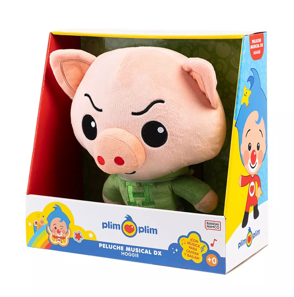 Peluche Musical Hoggie Plim Plim DX Bandai - Image 3