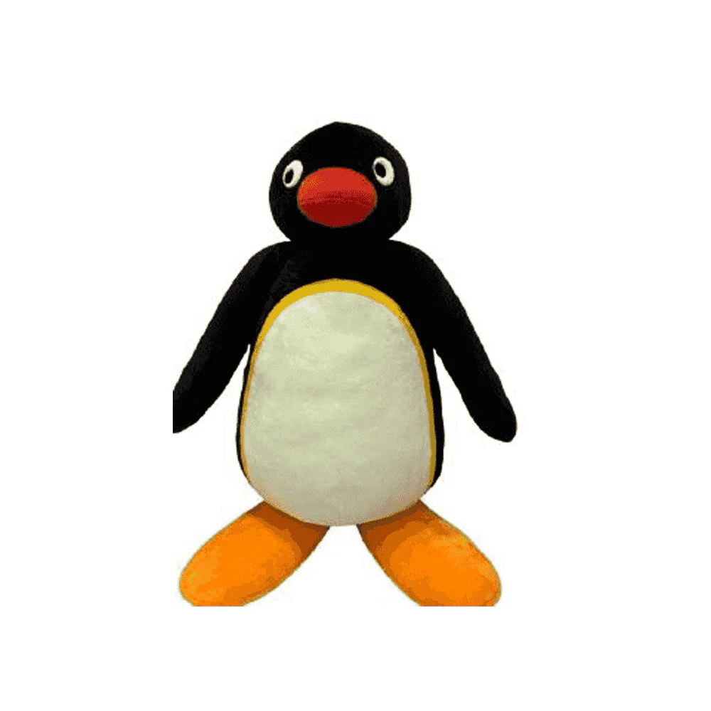 Peluche Pingu 40 cm – Peluche Suave Pingüino Clásico