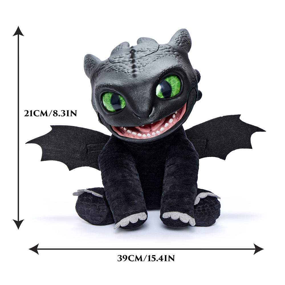 Peluche Real FX Desdentado – ¡Haz que el dragón cobre vida en tus manos! - Image 10