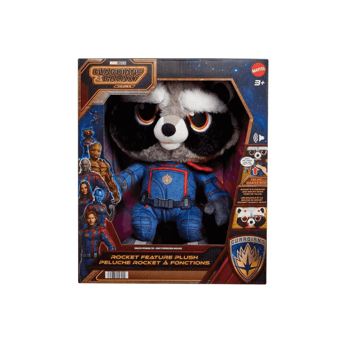 Peluche Rocket Marvel Guardianes de la Galaxia - Image 2
