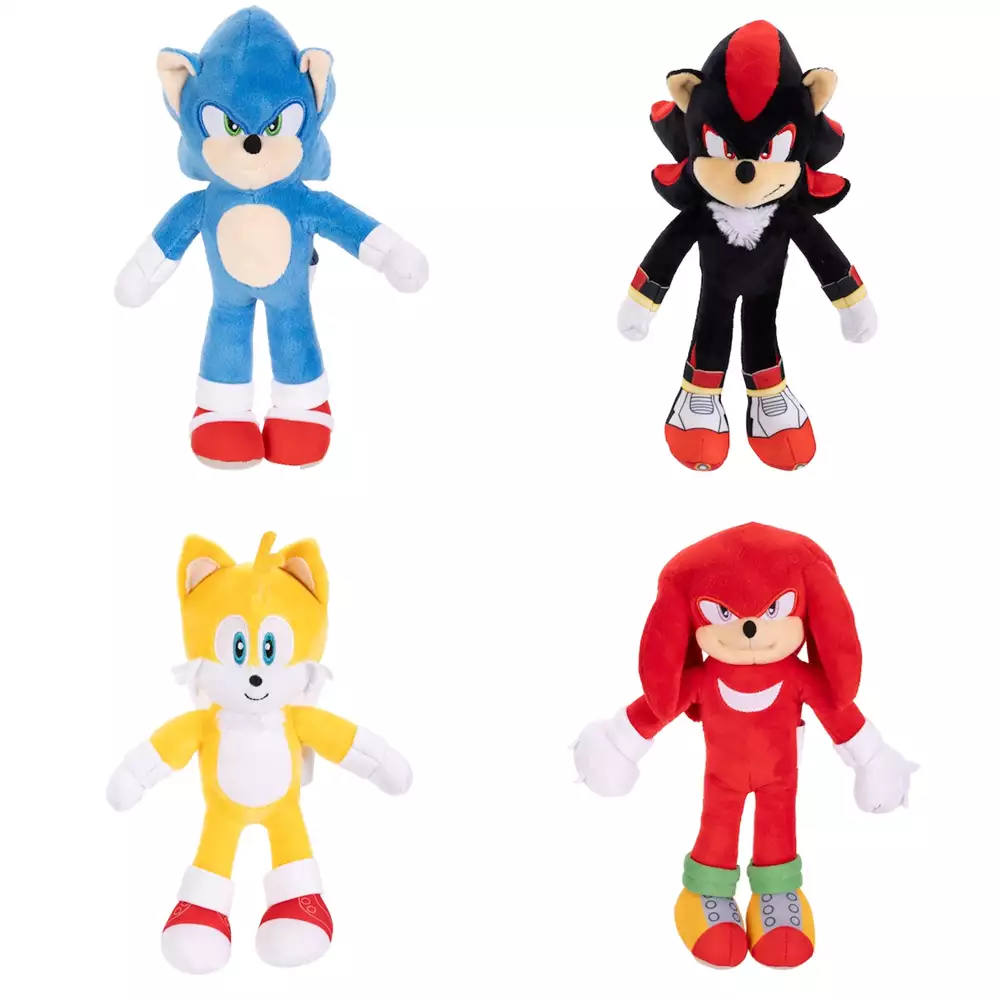 Peluche Sonic 3 La Película Surtido 25 cm