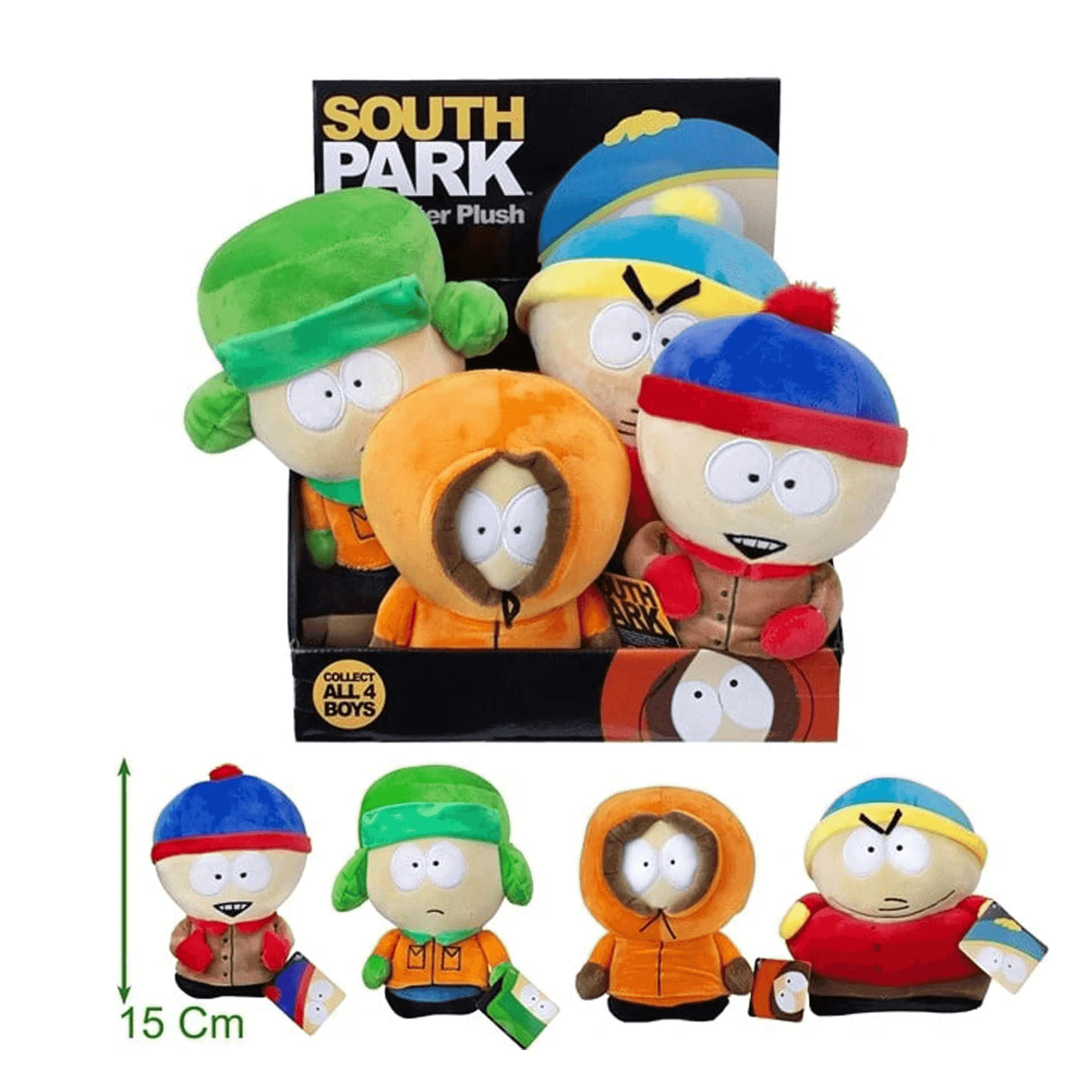 Peluche South Park Surtido 15 cm – 4 Modelos Coleccionables - Image 2