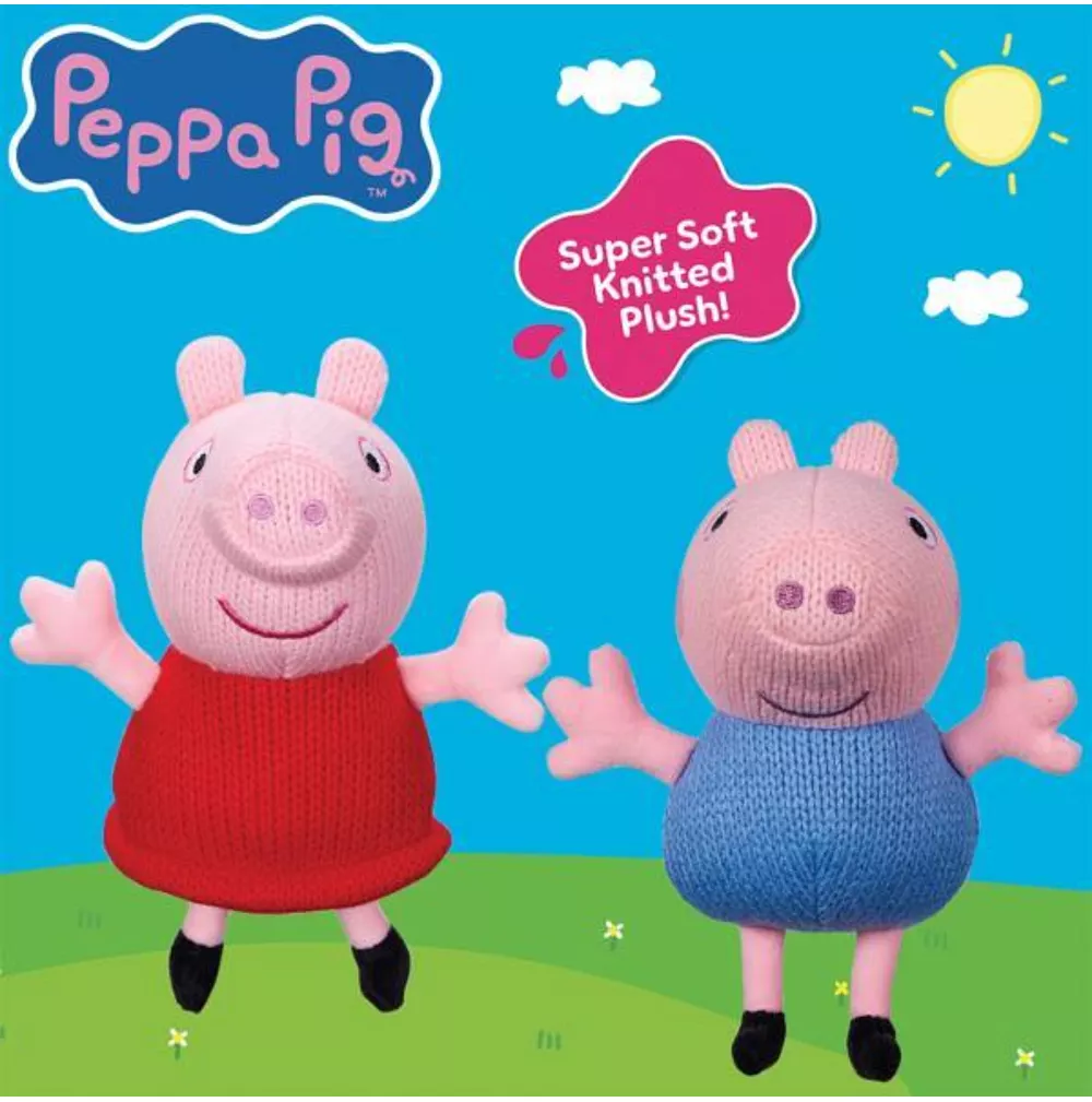 Peluches Tricot Peppa Pig y George surtidos - Image 4